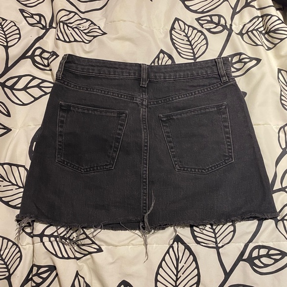 BDG Black Denim Mini Skirt - Picture 4 of 4